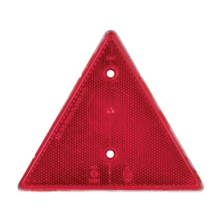 Odrazka červená - trojúhelník