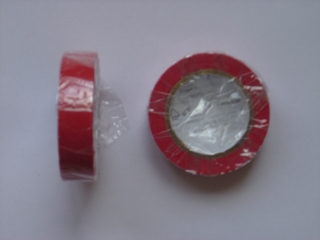 Izolační páska PVC 15mmx10m rudá