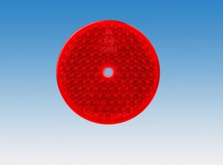 Odrazka červená - kruh
