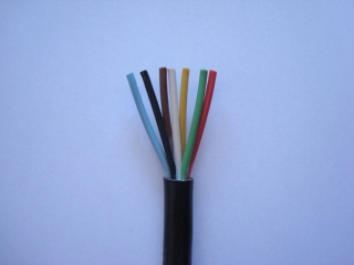 Kabel pro přívěs 7x1 sedmibarevný