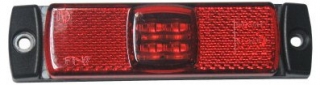 Poziční světlo LED červené 12-24V